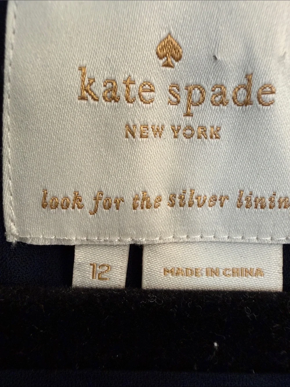 kate spade Navy Tunic Dress with Multicolor Hot Air Balloon Print